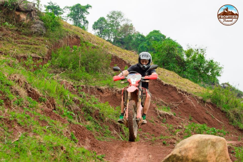 Mountain checkpoints are a normal part of every Ha Giang road adventure 